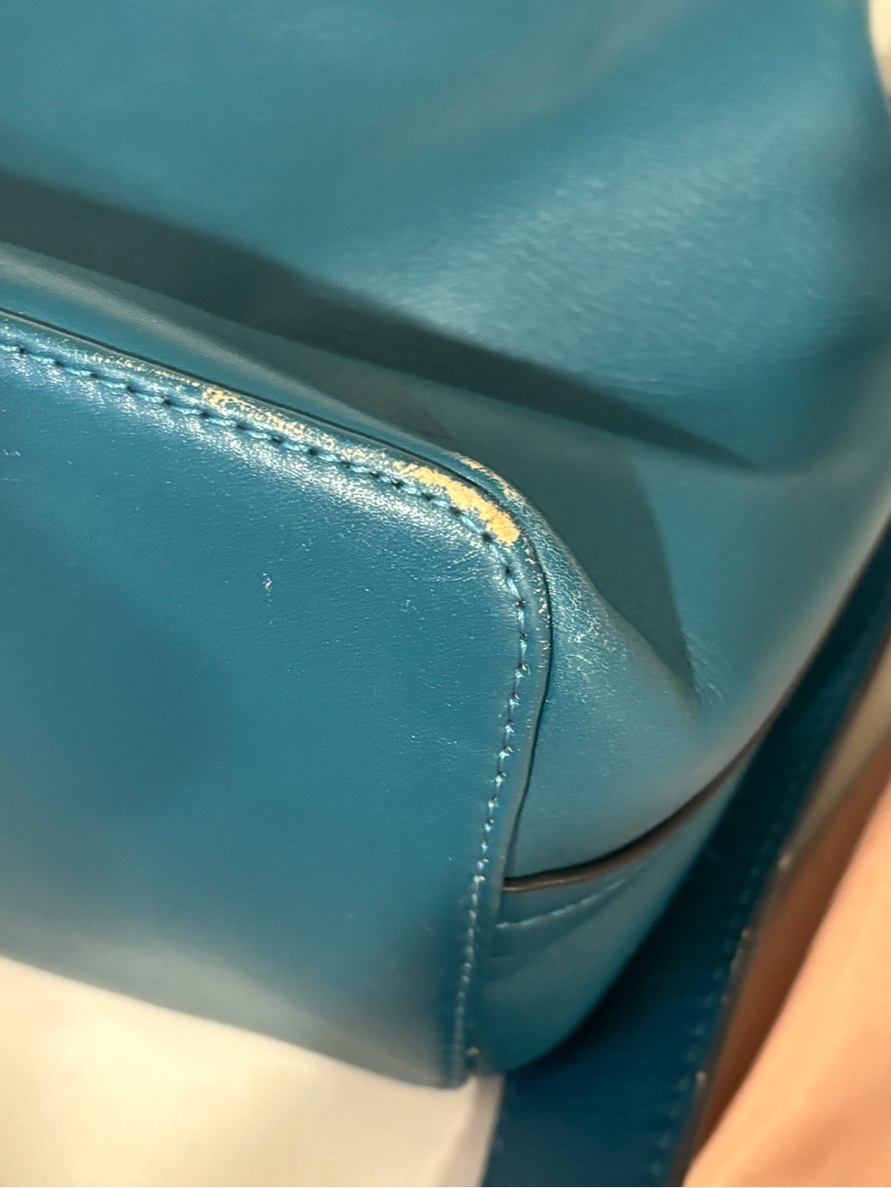 Radley London Dukes Place Crossbody Blue Leather Adjustable Strap with Dustcover - Picture 12 of 15